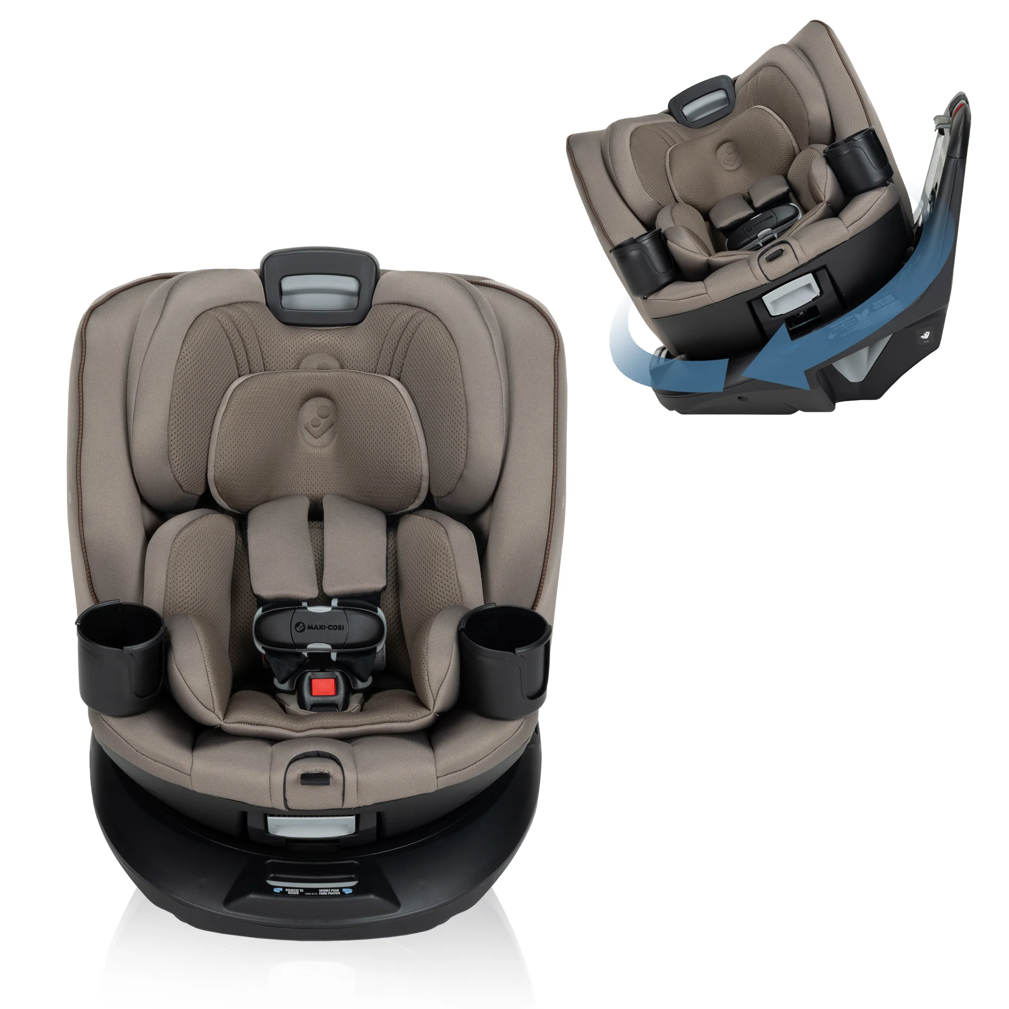 Andi 360° Rotating All-in-One Convertible Car Seat - Image 11