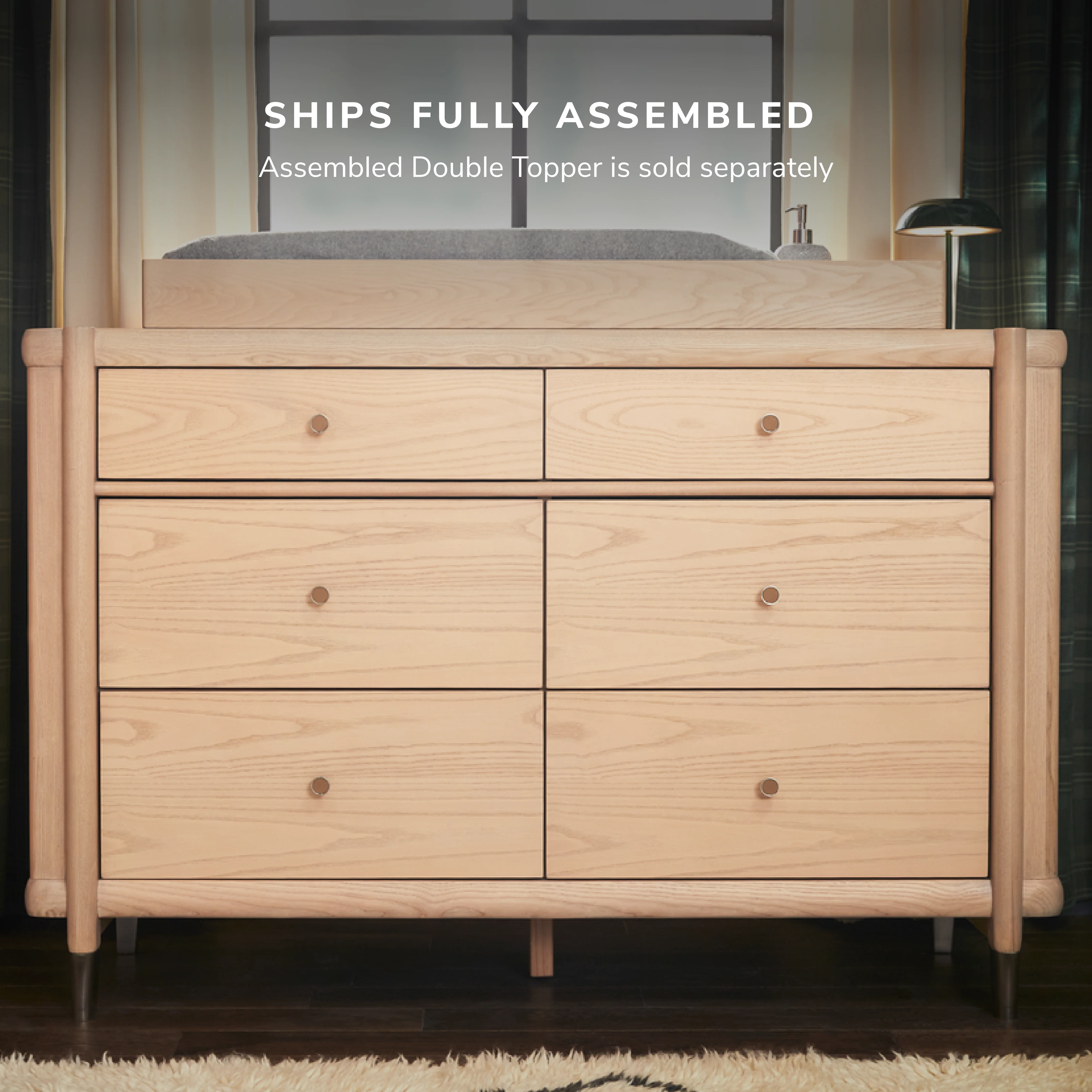 Brisa 6-Drawer Dresser - Image 6