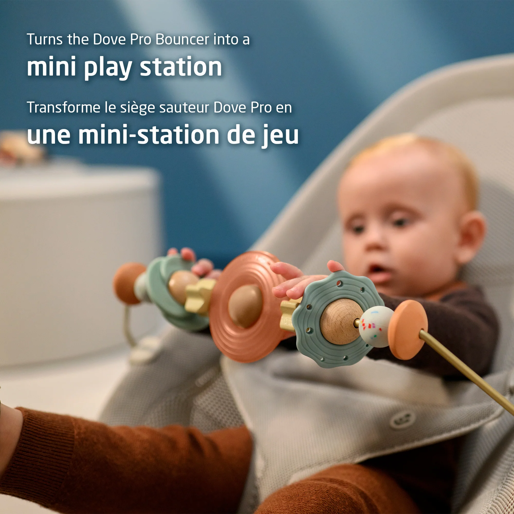 Dove Pro Vibrating Bouncer Toy Bar - Image 4