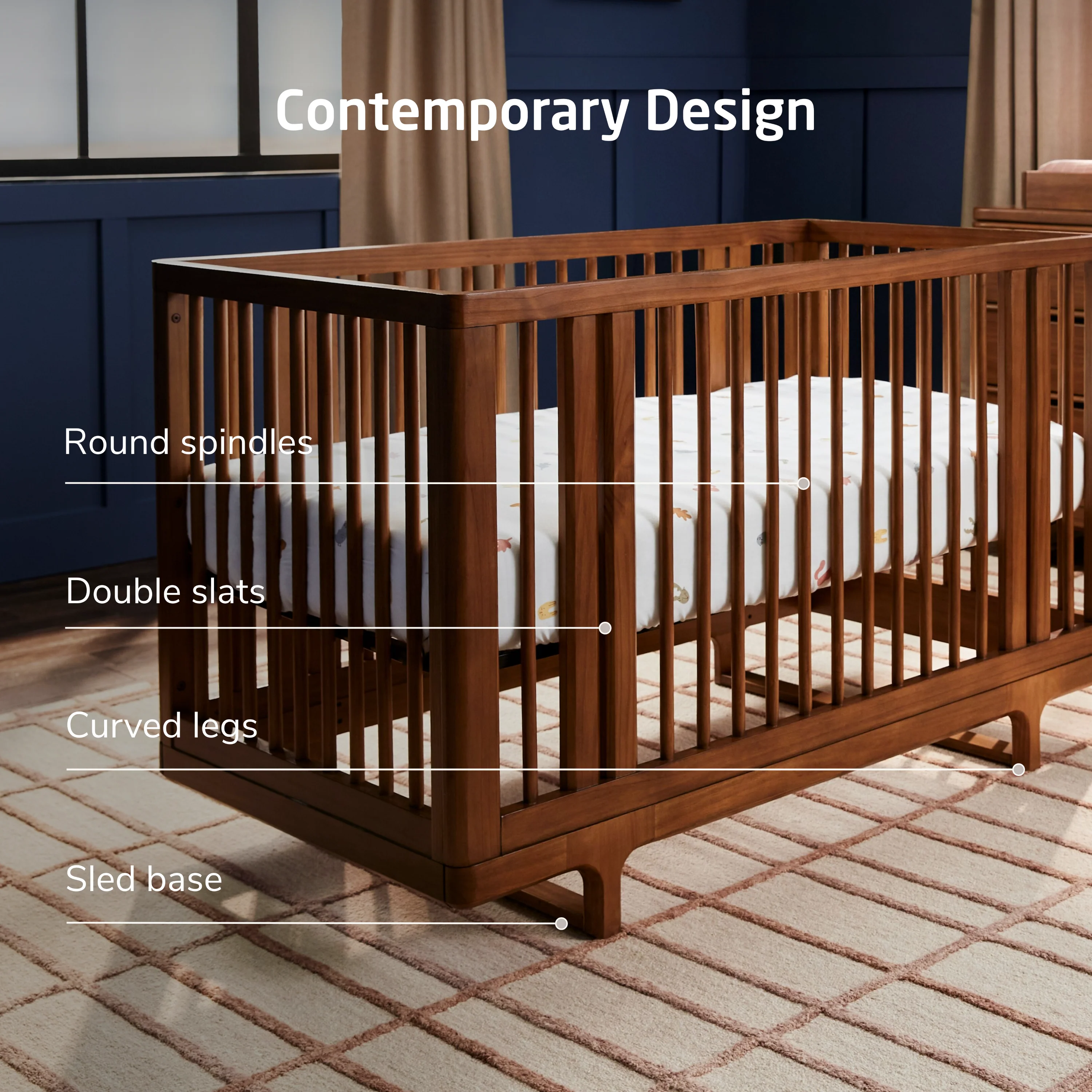 Embraced Forms 4-in-1 Convertible Crib - Image 5