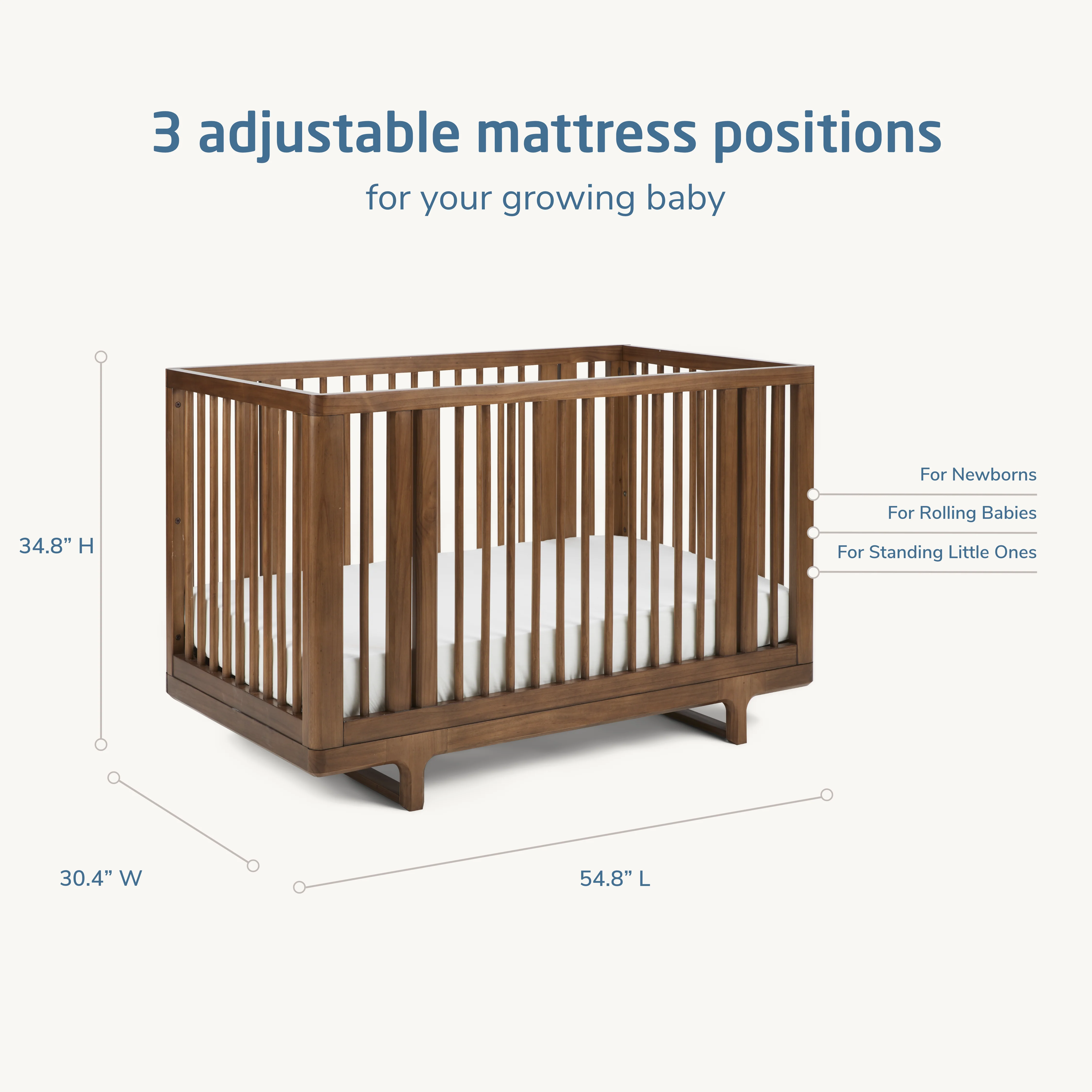 Embraced Forms 4-in-1 Convertible Crib - Image 6