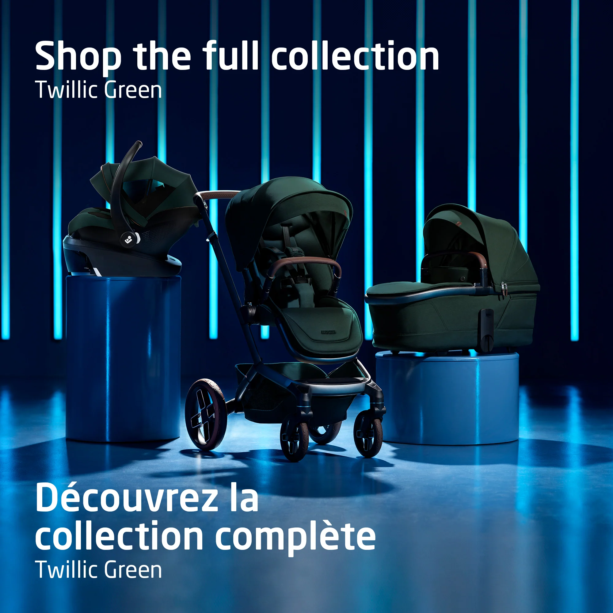 Fame Stroller & Mico Luxe+ Car Seat Travel System - Image 11