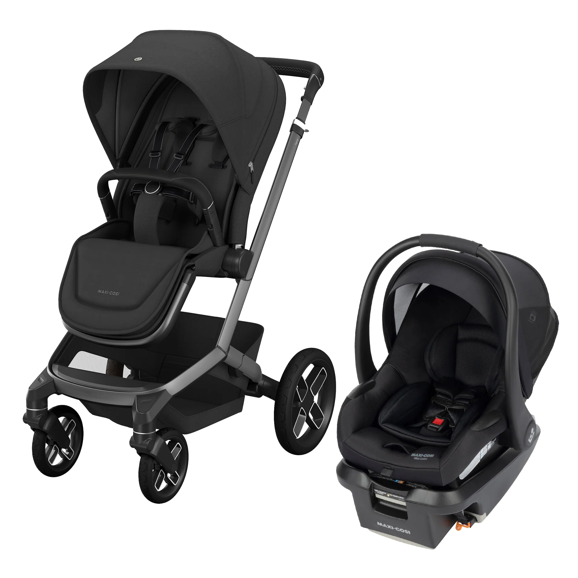 Fame Stroller & Mico Luxe+ Car Seat Travel System - Image 13