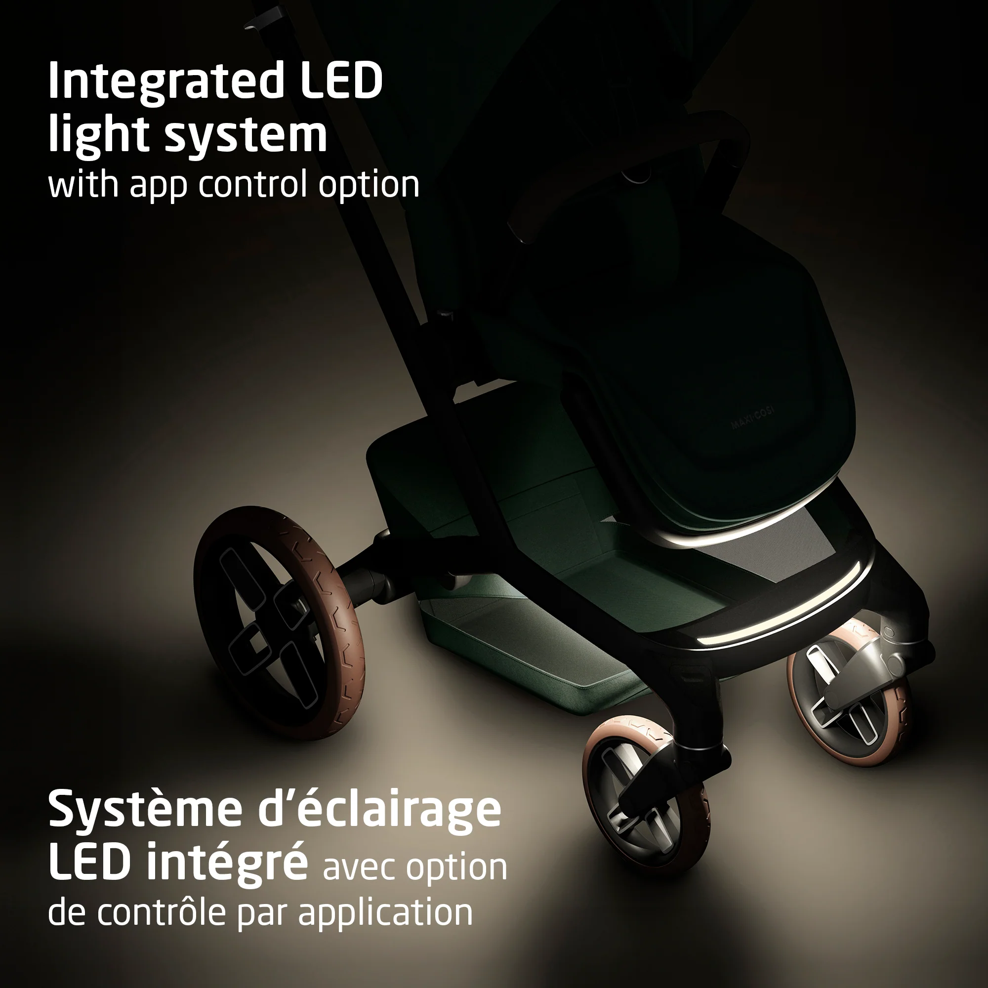 Fame Stroller & Mico Luxe+ Car Seat Travel System - Image 4