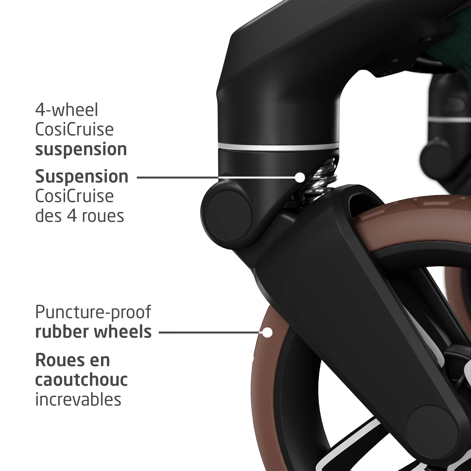 Fame Stroller & Mico Luxe+ Car Seat Travel System - Image 7