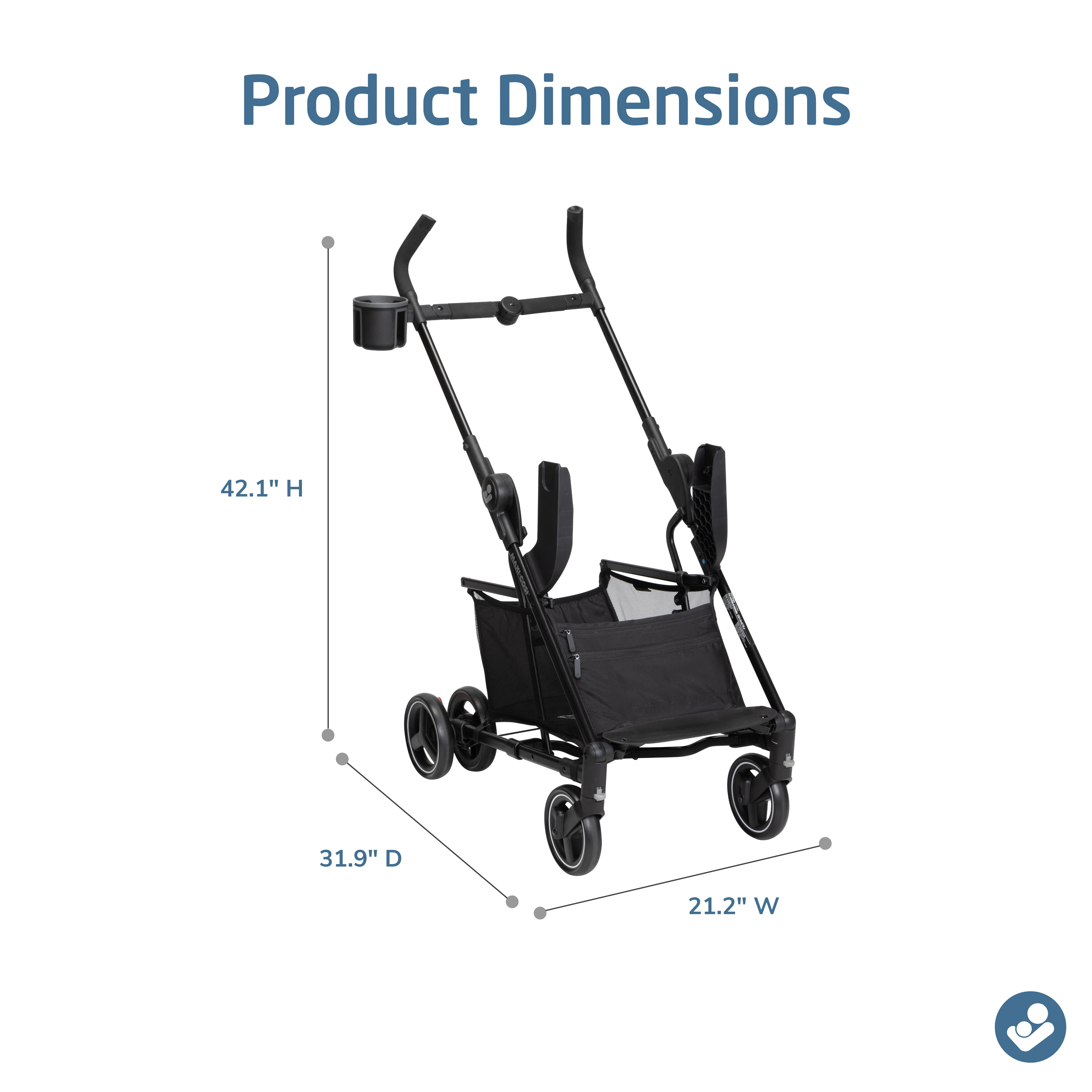 Maxi-Taxi XT Ultra Compact Car Seat Caddy - Image 9