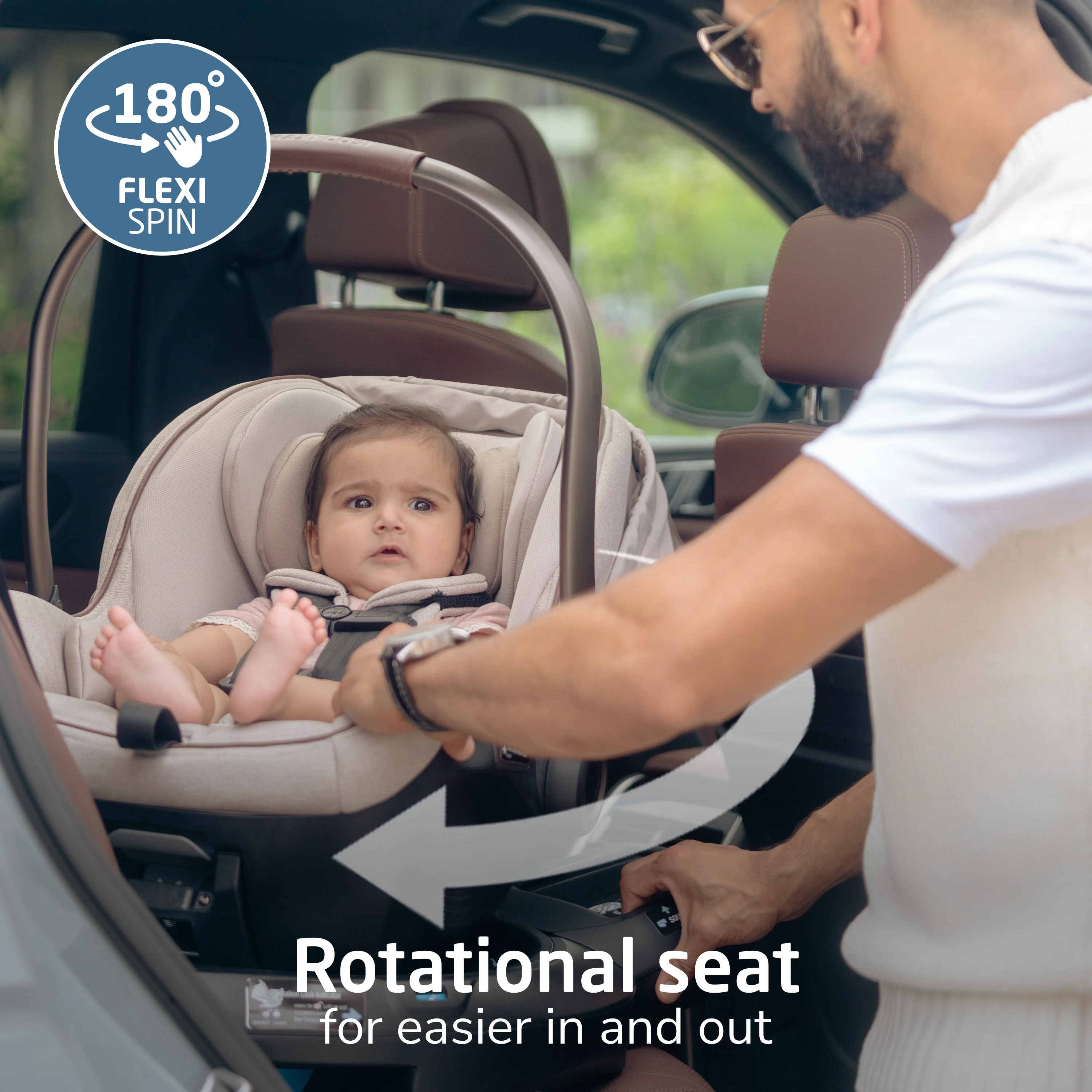 Peri™ 180° Rotating Infant Car Seat - Image 4
