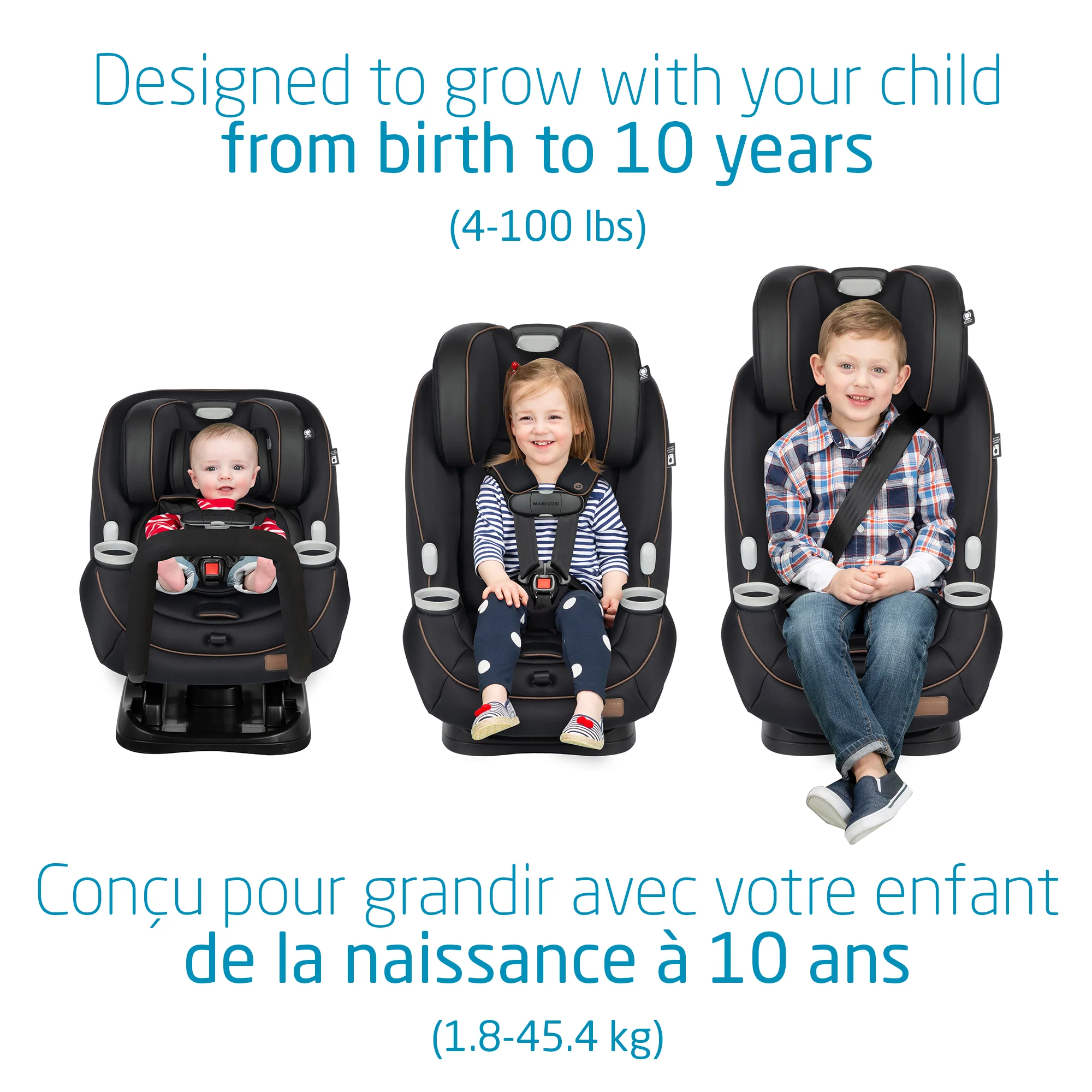 Pria All-in-One Convertible Car Seat - Image 3