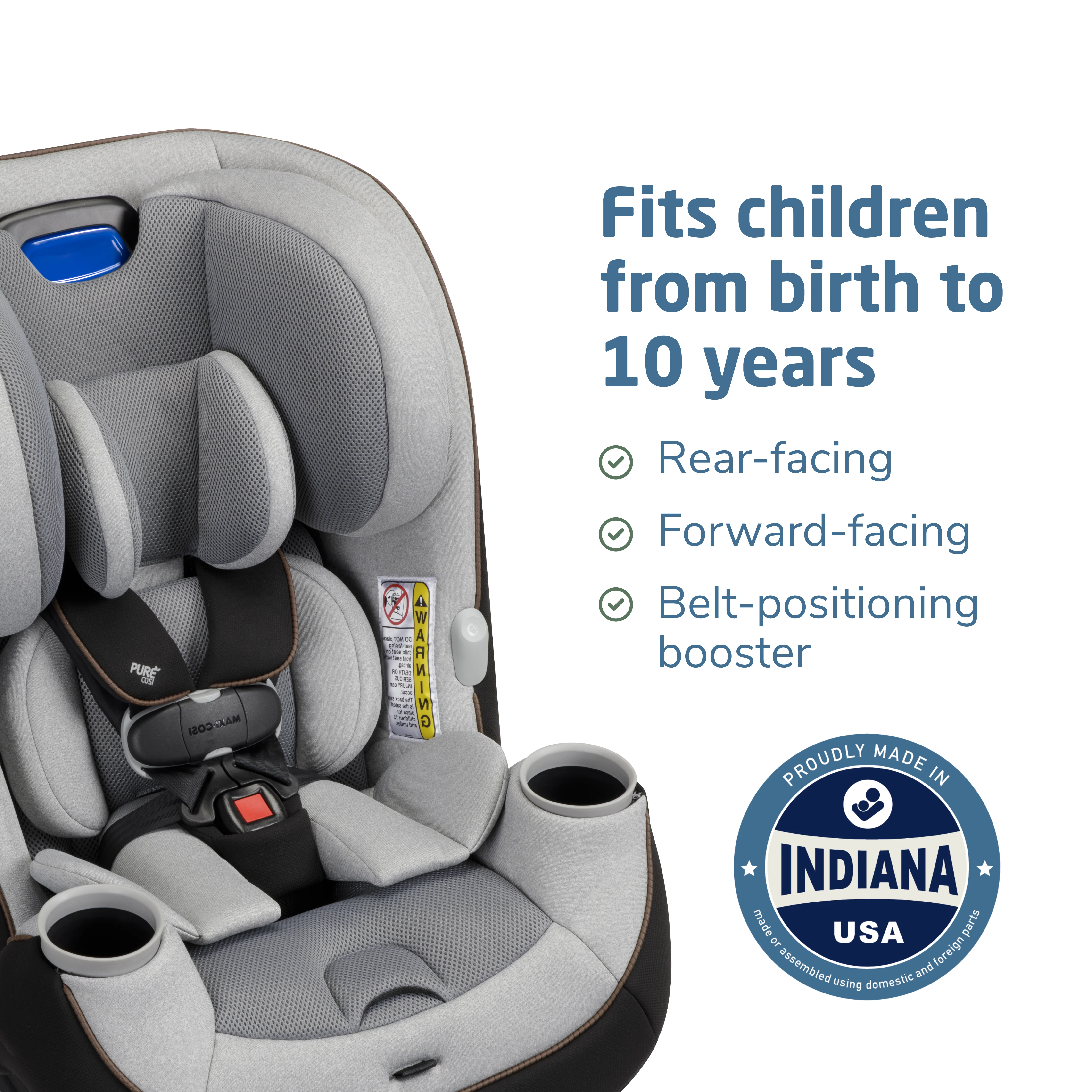 Pria™ Chill All-in-One Convertible Car Seat - Image 3