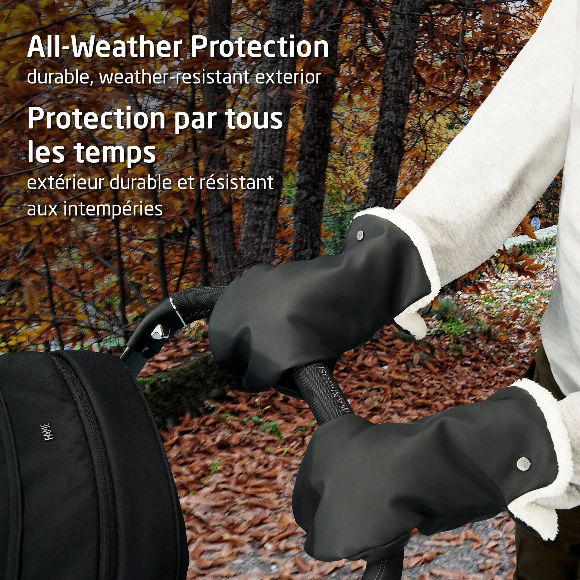 Stroller Gloves - Twilic Black - Image 4