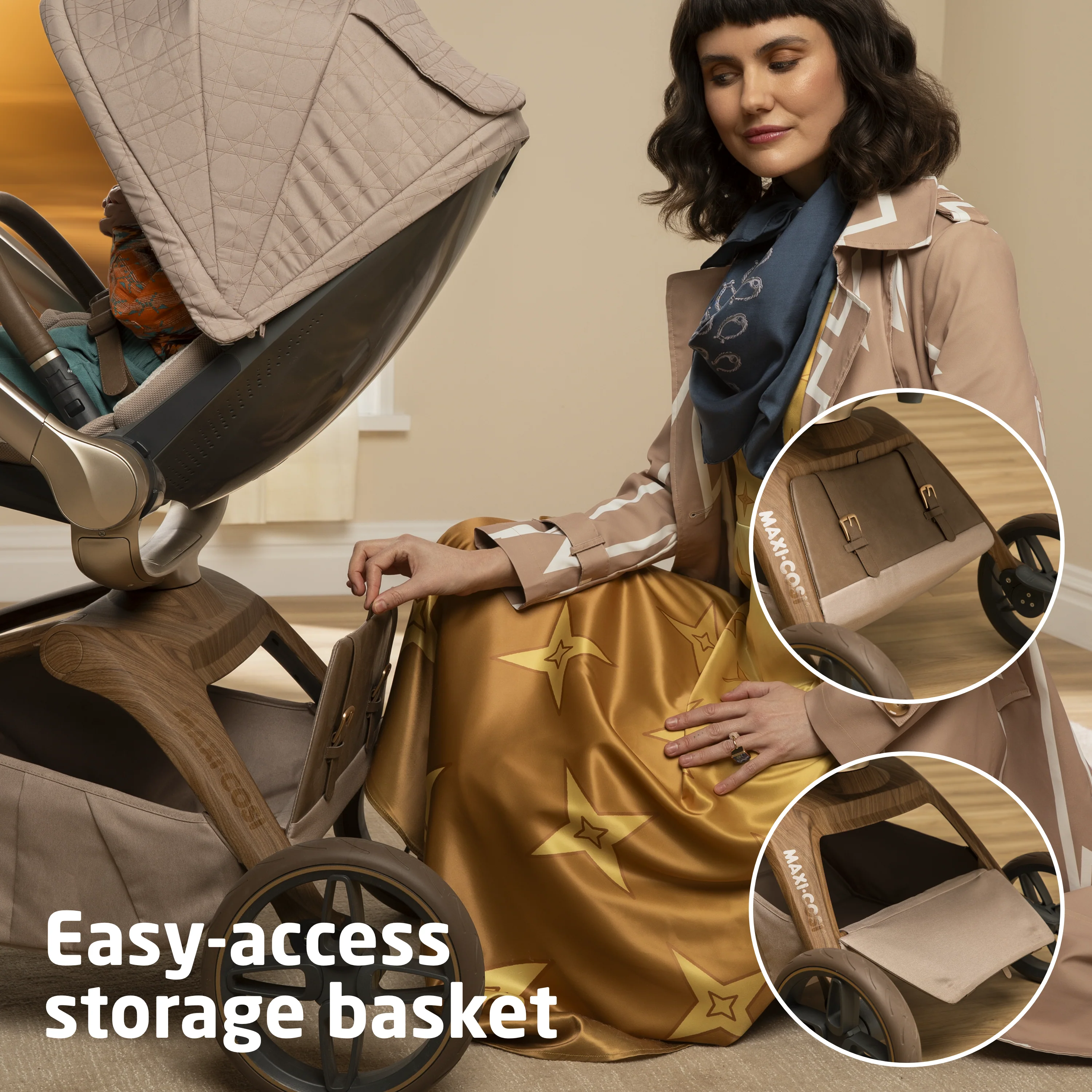 Tana 360° Rotating Modular Stroller - Image 7