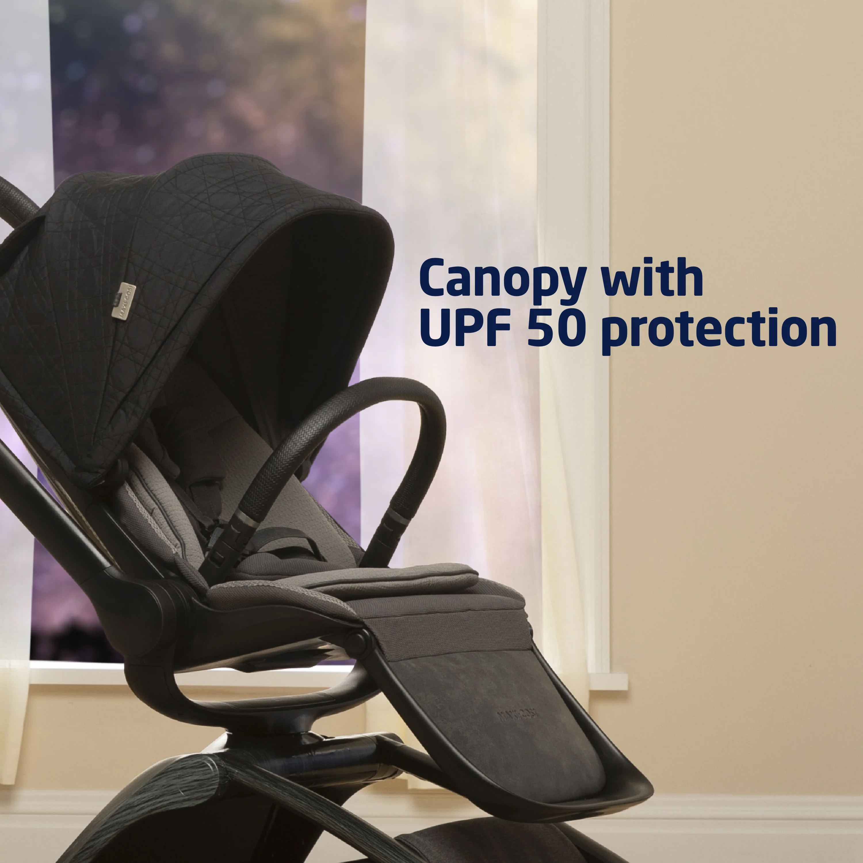 Tana 360° Rotating Modular Stroller with Carriage Accessory in Onyx Heritage - Image 10