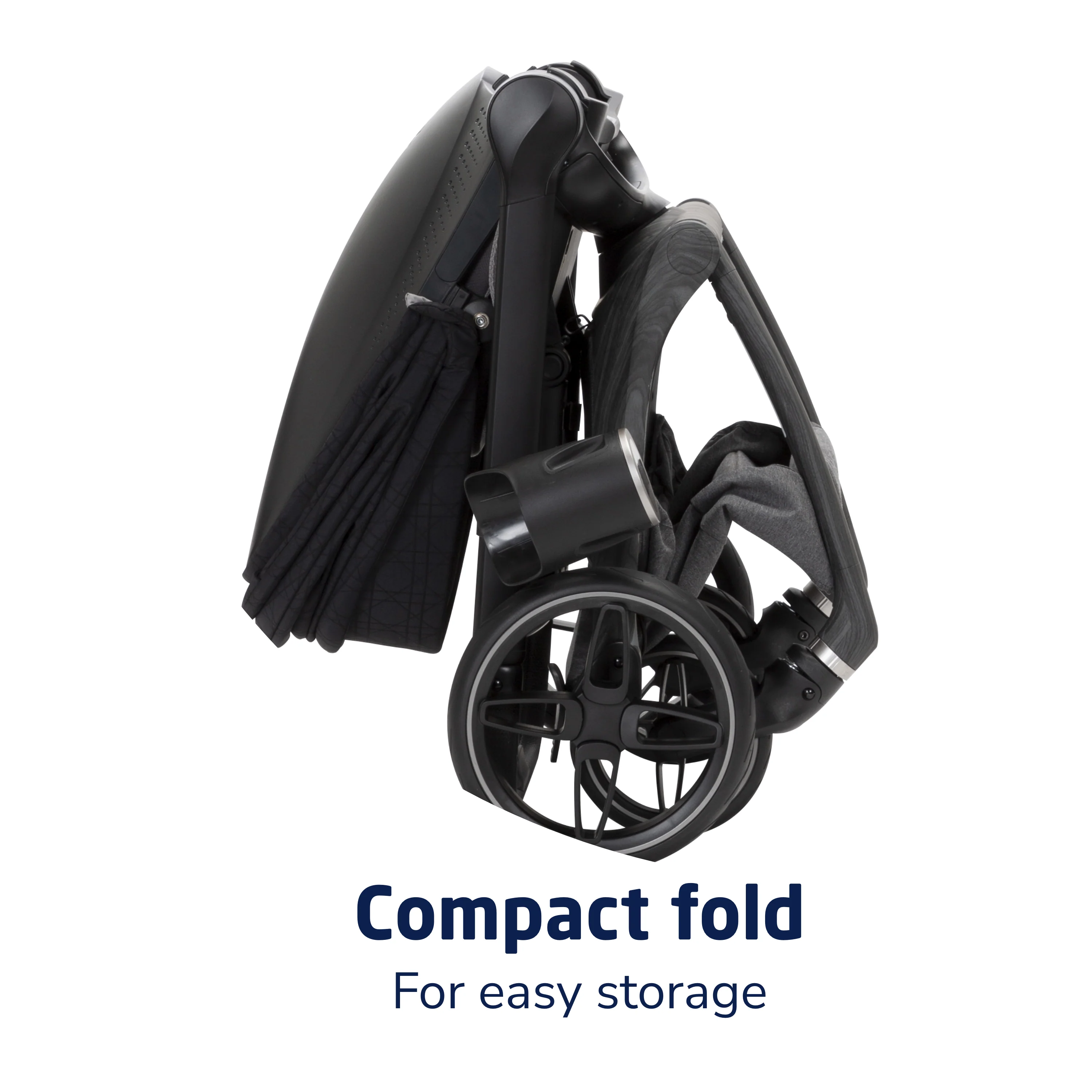 Tana 360° Rotating Modular Stroller with Carriage Accessory in Onyx Heritage - Image 11