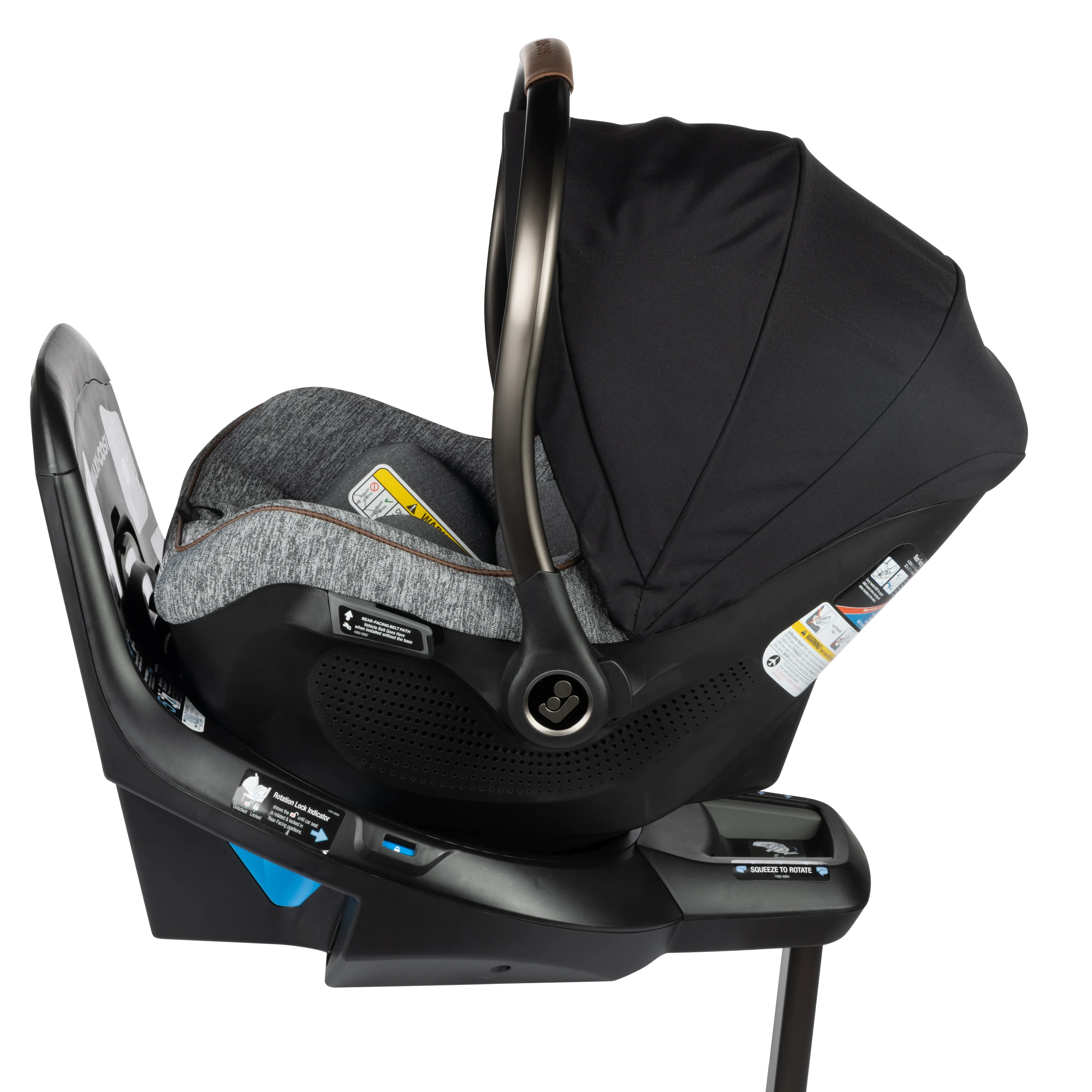 Tayla™ Max Peri™ 180° Rotating Infant Car Seat Travel System in Onyx Wonder - Image 6