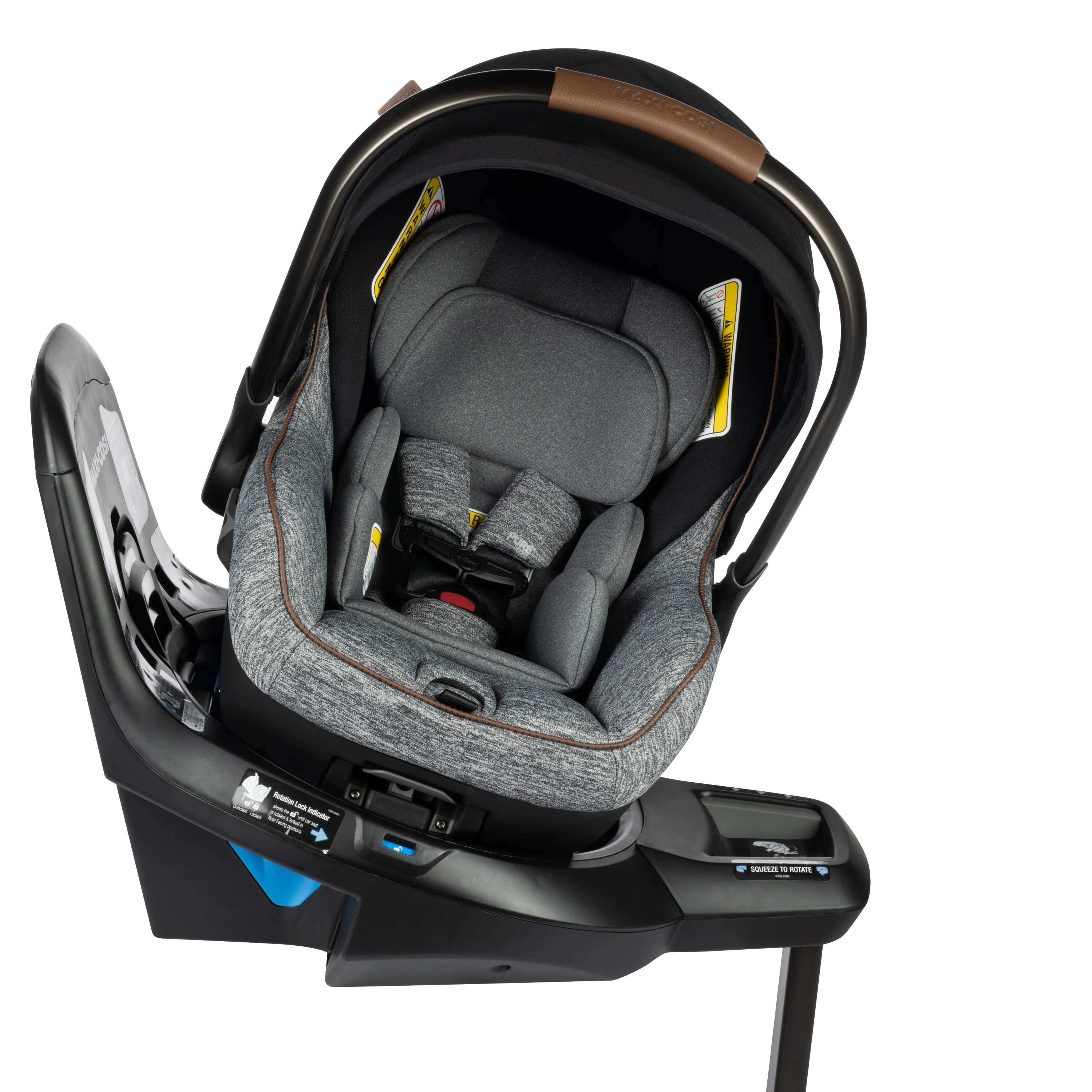 Tayla™ Max Peri™ 180° Rotating Infant Car Seat Travel System in Onyx Wonder - Image 7