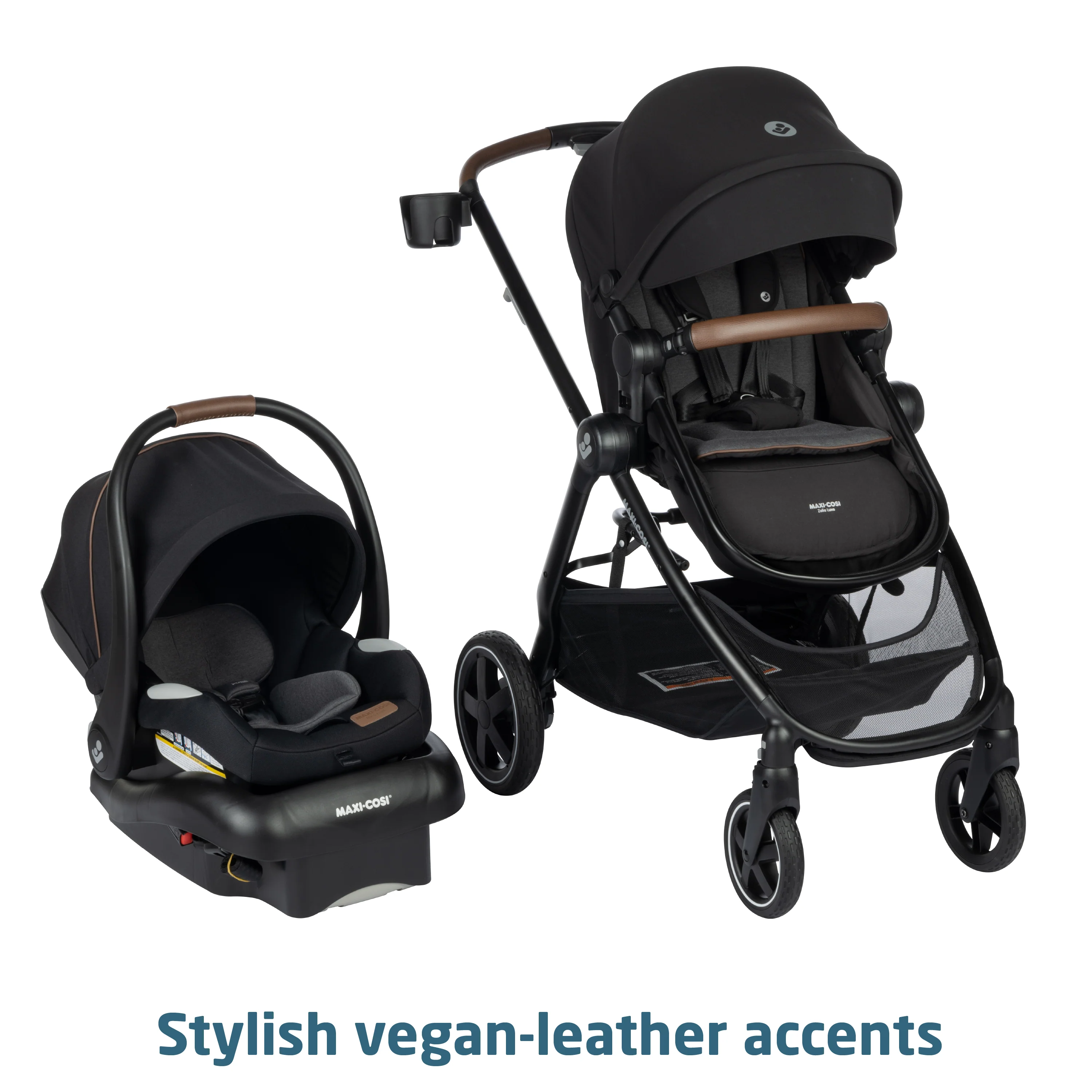 Zelia™² Luxe 5-in-1 Modular Travel System, Baby Stroller and Car Seat Combo - Image 23