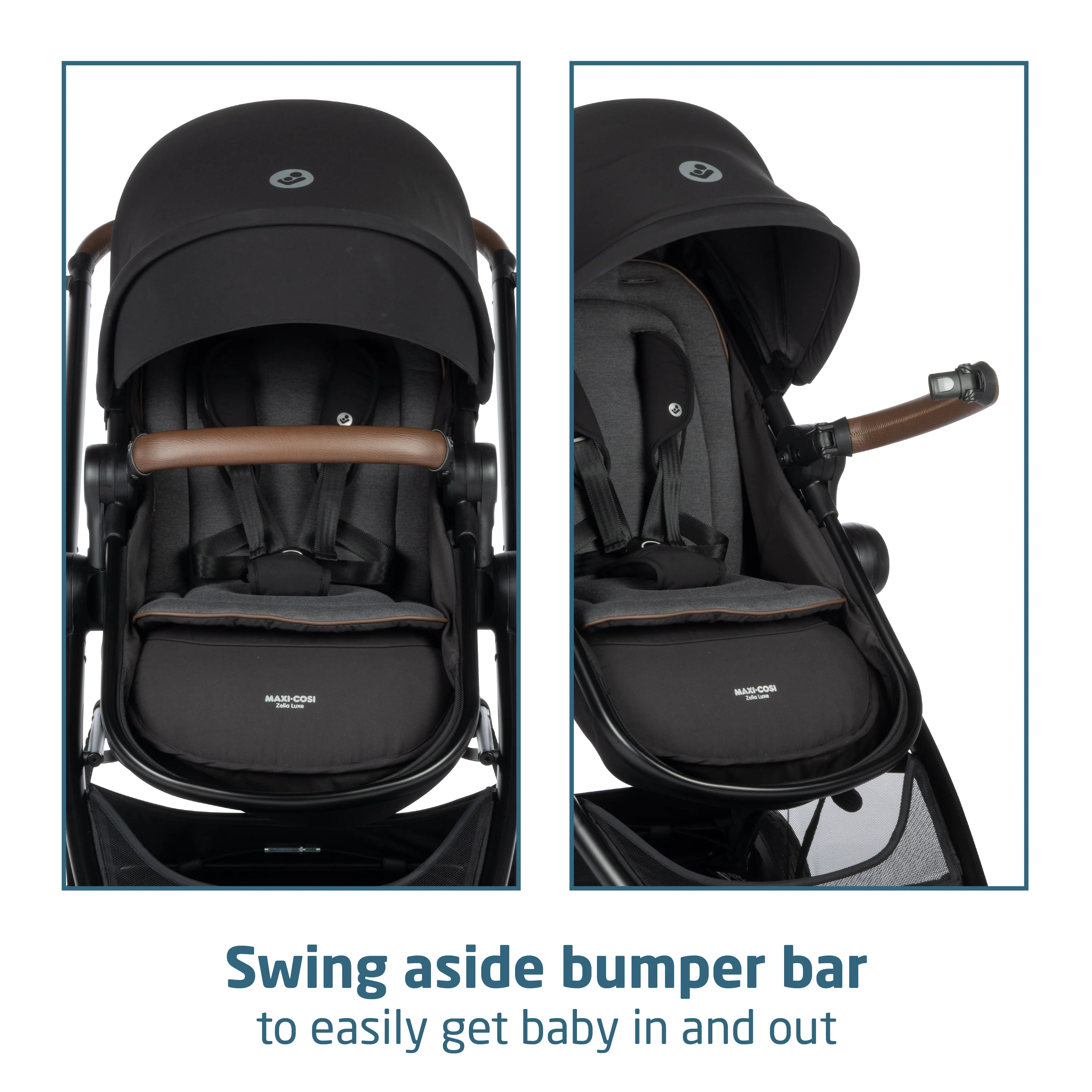 Zelia™² Luxe 5-in-1 Modular Travel System, Baby Stroller and Car Seat Combo - Image 9